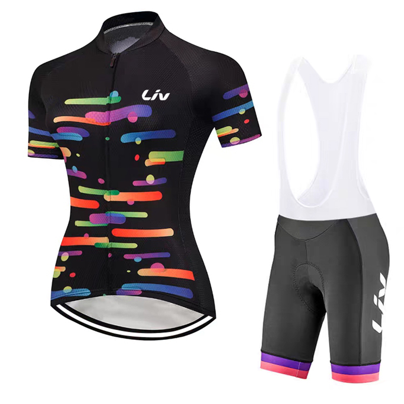 Cycling Gear Ladies - Conjunto de ciclismo feminino LIV para