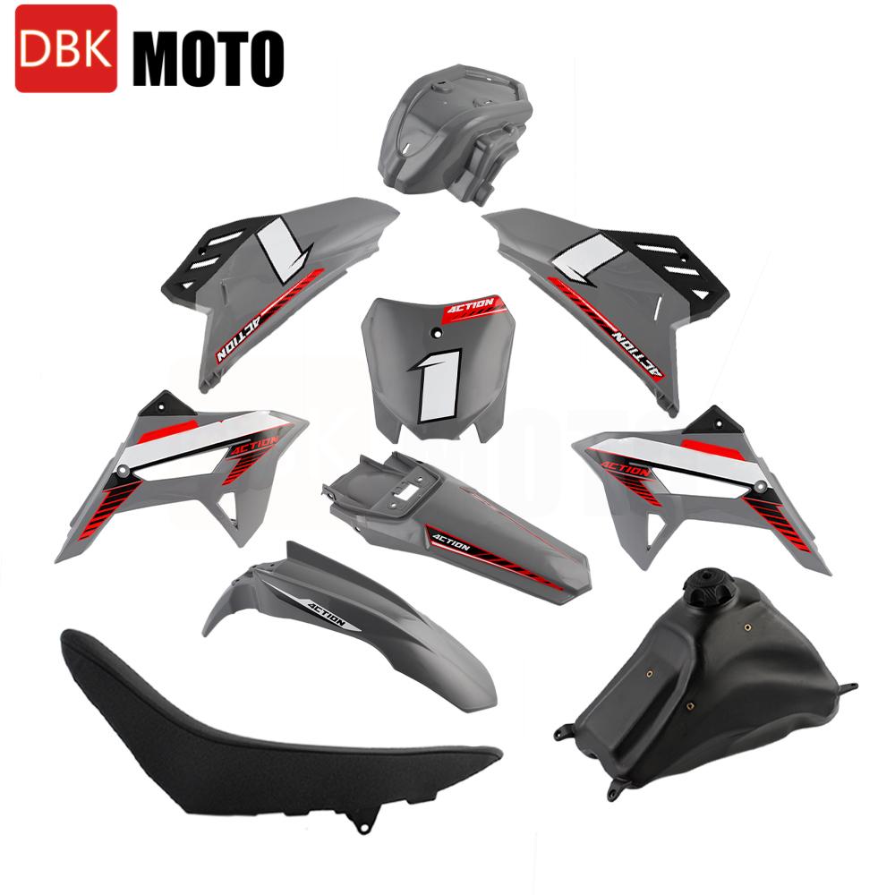 Bike Fender Set - Kit de plástico para motocicleta, para-lamas