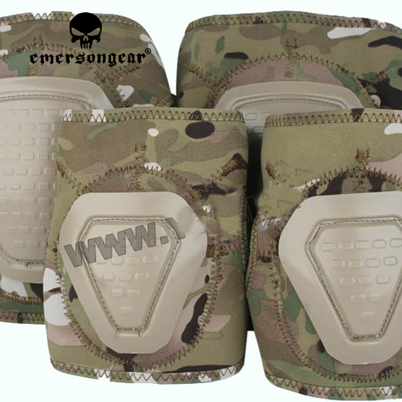 Cycling Gear Padding - Conjunto de Protetores de Cotovelo e