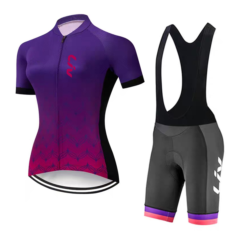 Cycling Gear Ladies - Conjunto de roupas esportivas para ciclismo