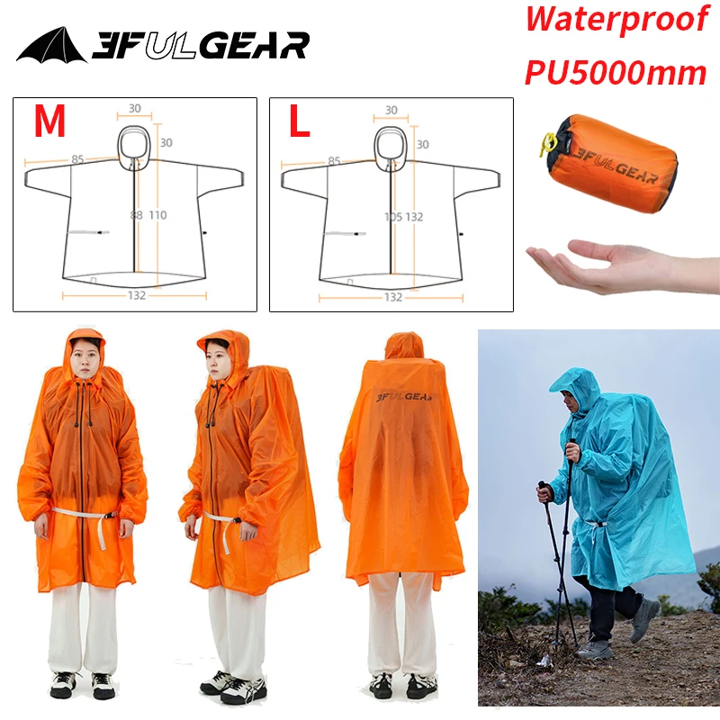 Cycling Gear Ladies - Capa de chuva com zíper 3f