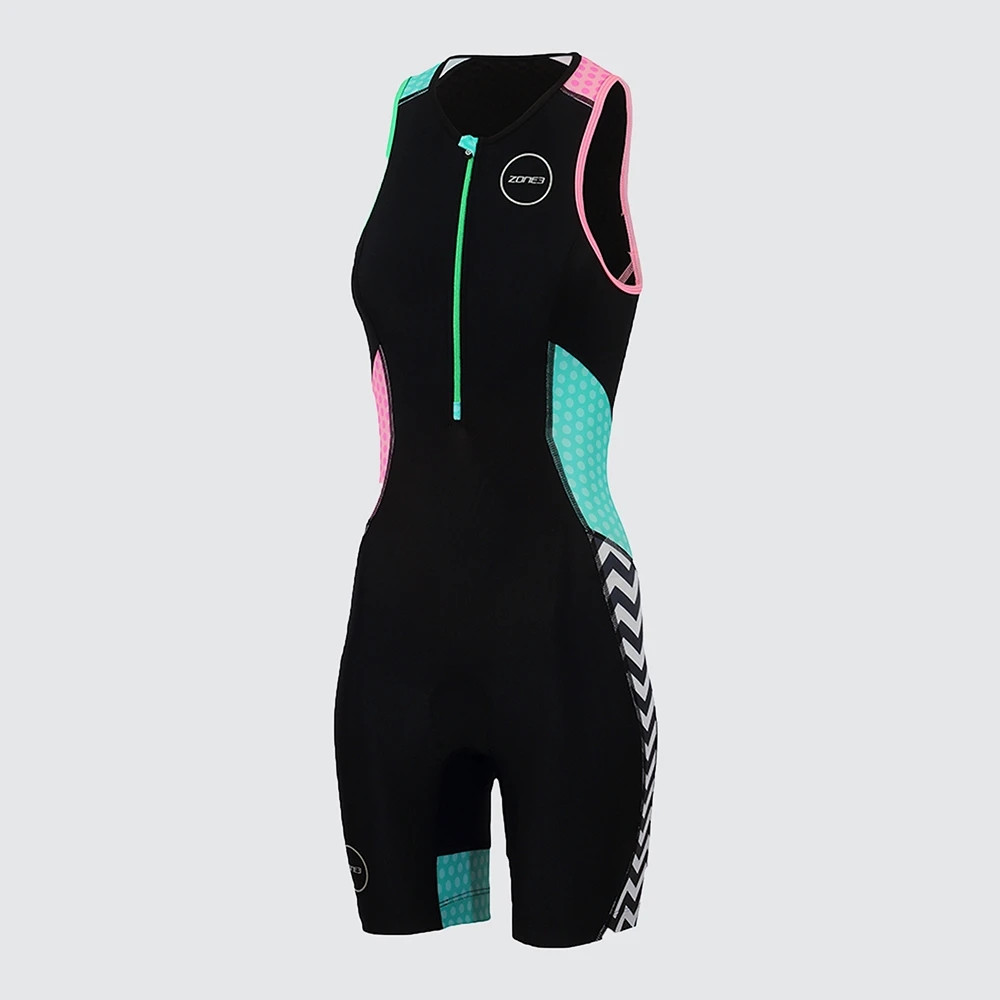 Cycling Gear Ladies - ZONE3 Triathlon Fato feminino, Meias sem