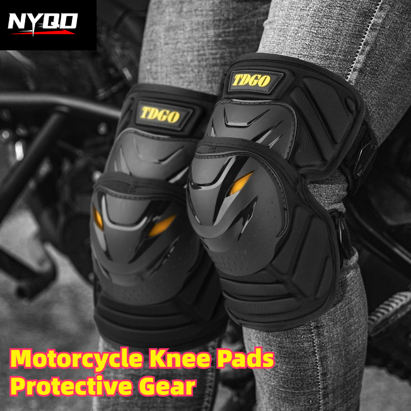 Cycling Gear Padding - Protetores de Joelho para Motocicleta, Equipamento