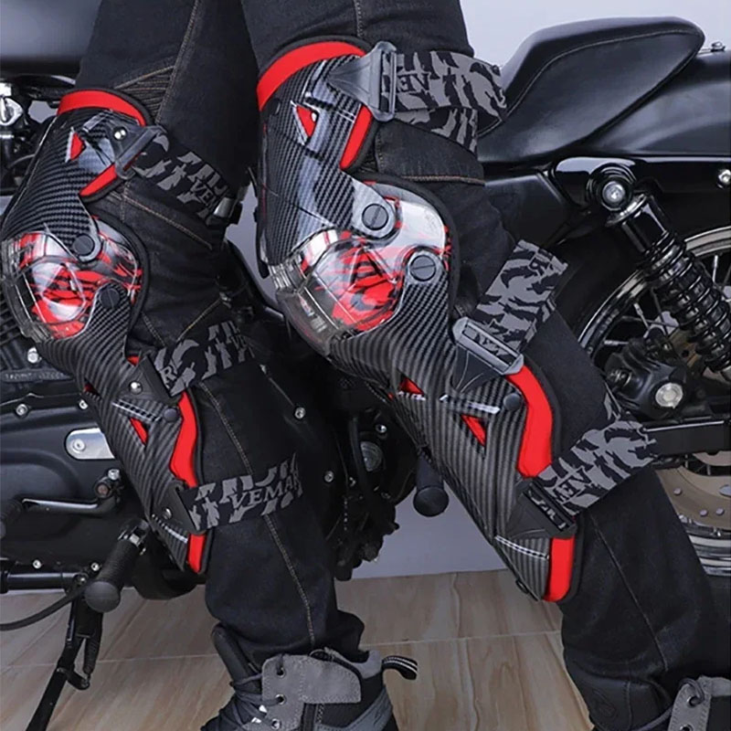 Cycling Gear Padding - Protetores de joelho para motocross, equipamento