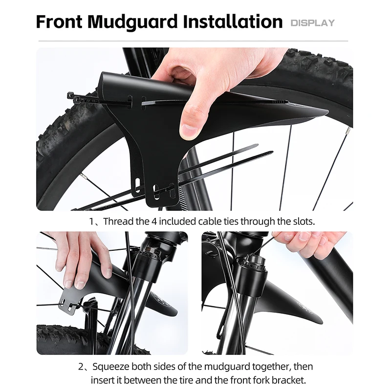 Conjunto de para-lamas de bici - Bike Fender Set avaliação e preço