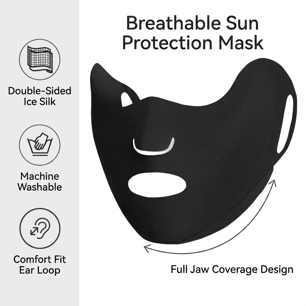 Máscara Facial com Proteção UV - Cycling Gear Ladies avaliação e preço