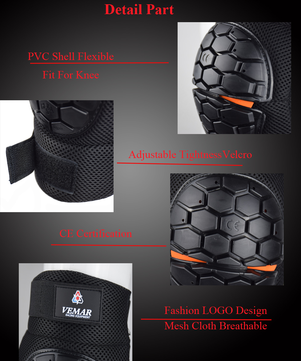 Joelheiras de motocross protet - Cycling Gear Padding avaliação e preço