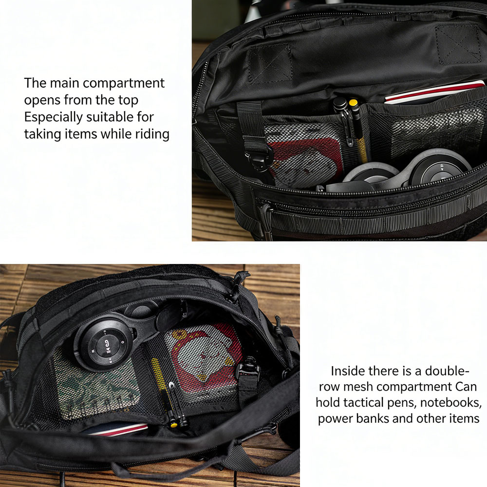 Bolsa Tática de Ombro Múltiplo - Cycling Gear Pouch avaliação e preço