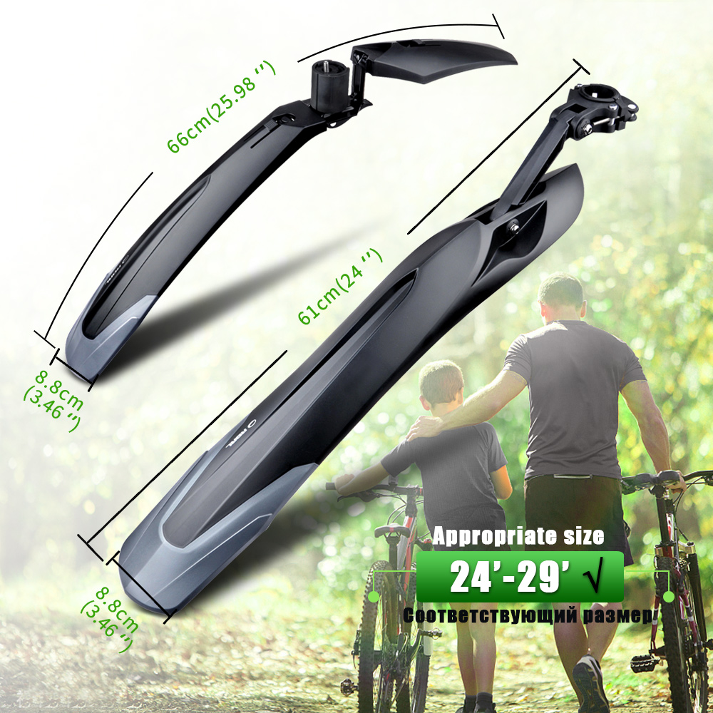 Rbrl mtb bicicleta paralama de - Bike Fender Set avaliação e preço