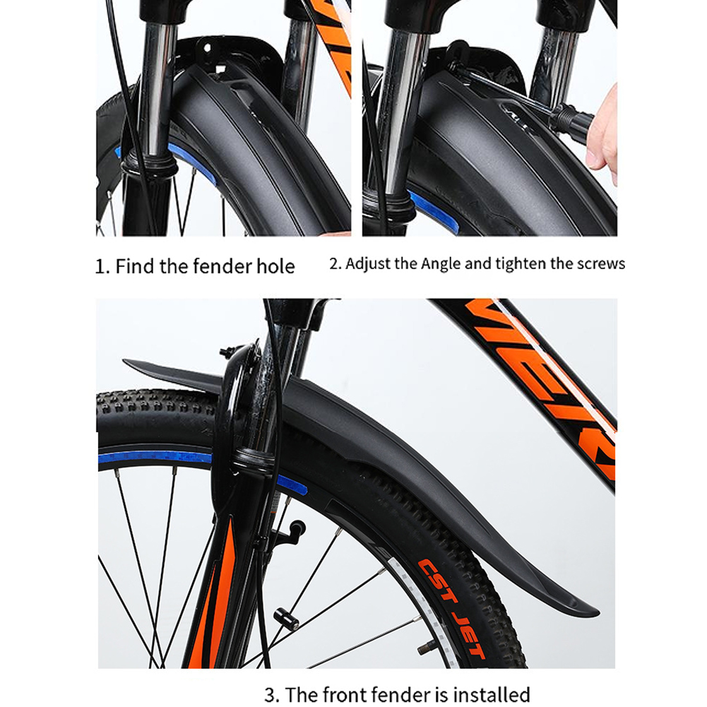 Conjunto de para-lamas de bici - Bike Fender Set avaliação e preço