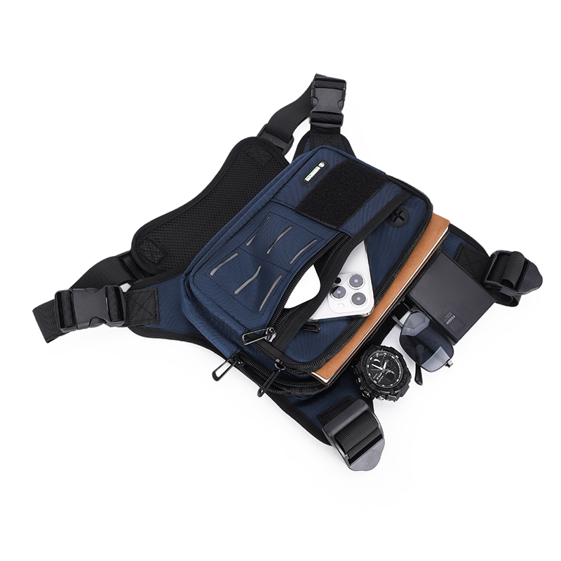 Bolsa Tática de Peito Masculin - Cycling Gear Pouch avaliação e preço