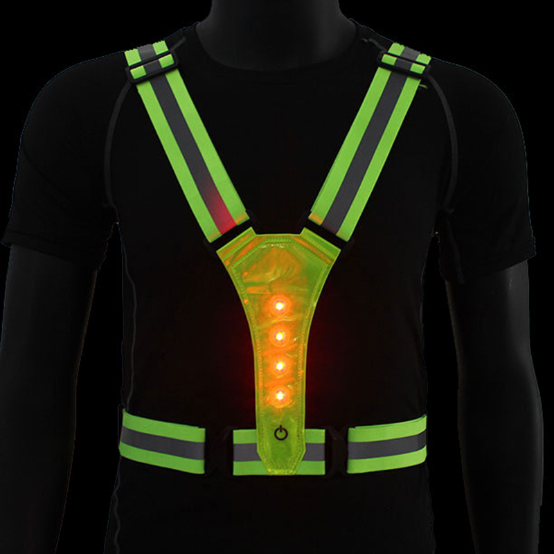 Colete de segurança LED ajustá - Cycling Gear Ladies avaliação e preço