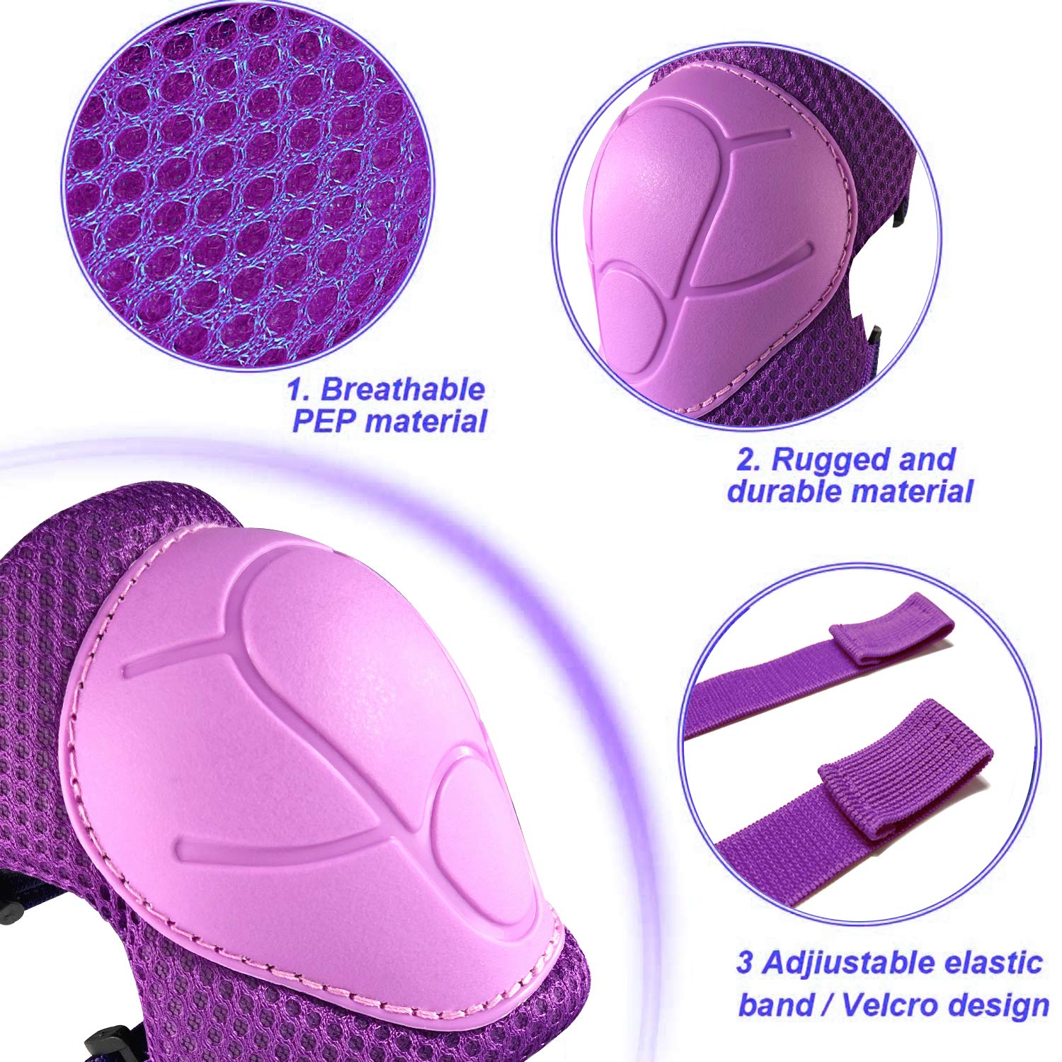 Joelheiras e cotoveleiras infa - Cycling Gear For Kids avaliação e preço