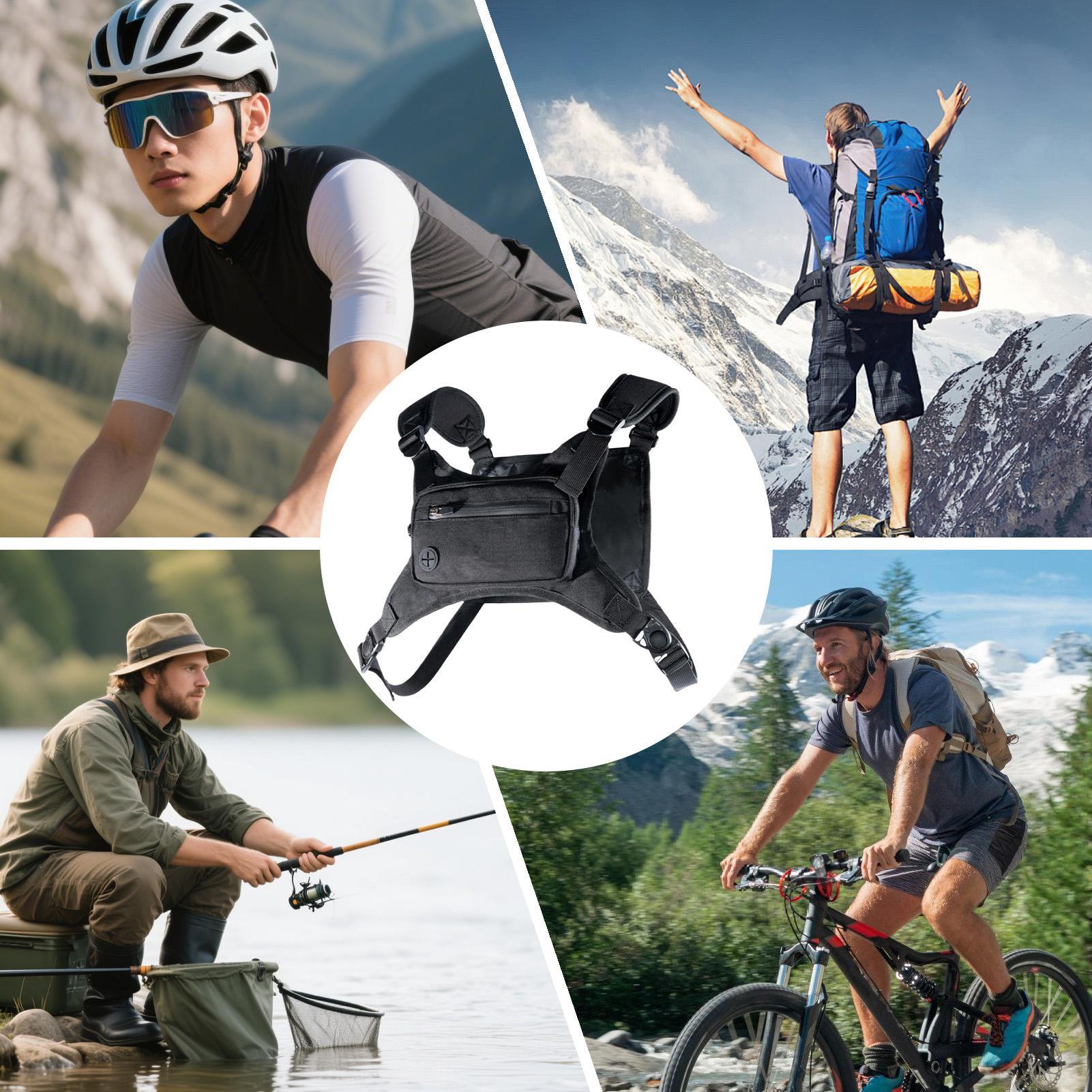 Correndo pacote de peito camin - Cycling Gear Pouch avaliação e preço