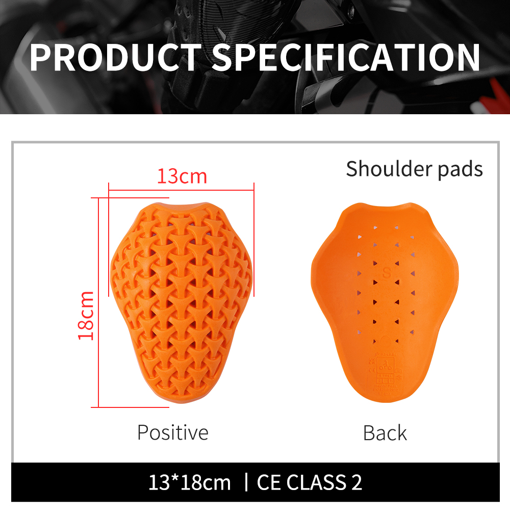 Wosawe motocicleta jaqueta for - Cycling Gear Padding avaliação e preço