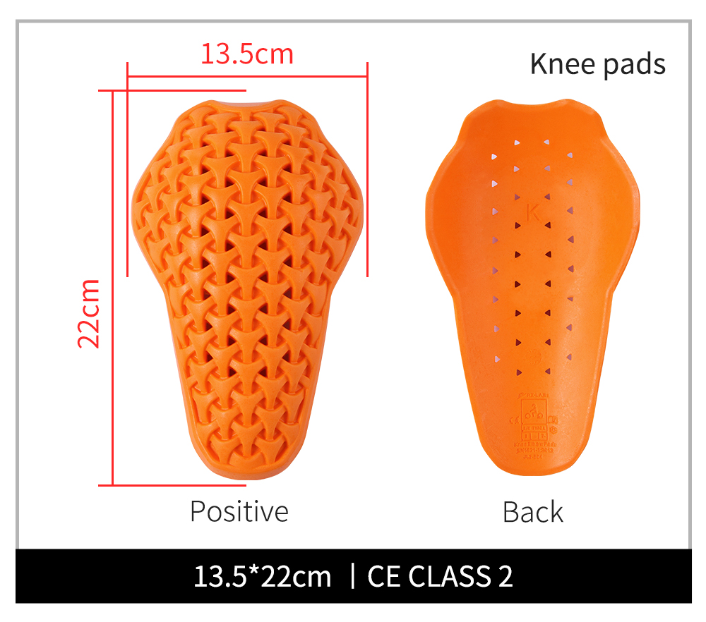 Wosawe motocicleta jaqueta for - Cycling Gear Padding avaliação e preço
