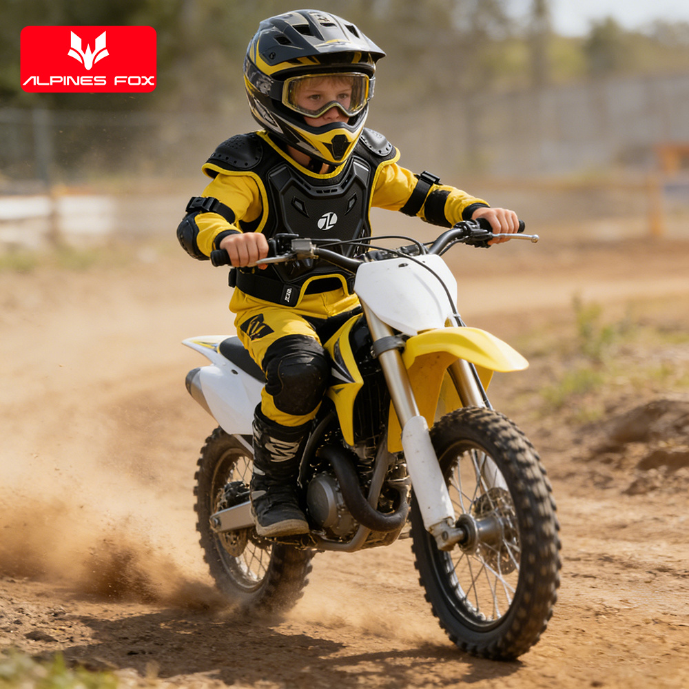 Colete Protetor de Motocross p - Cycling Gear For Kids avaliação e preço